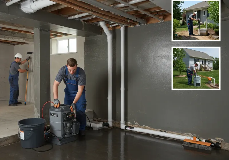 Basement Waterproofing and Flood Prevention process in Maryville, MO